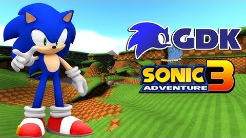 Sonic Adventure 3  (fan game)  demo unreal engine
