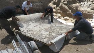 1,700 year-old mosaic is discovered in Lod, Israel