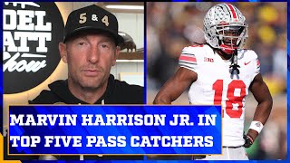 Marvin Harrison Jr. & Brock Bowers in Klatt’s top pass catchers in 2024 NFL Draft | Joel Klatt Show