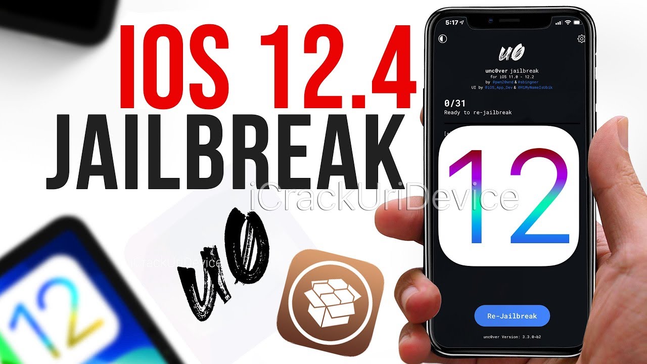 How to jailbreak ios 12 4 unc0ver ios 12 updated no computer youtube