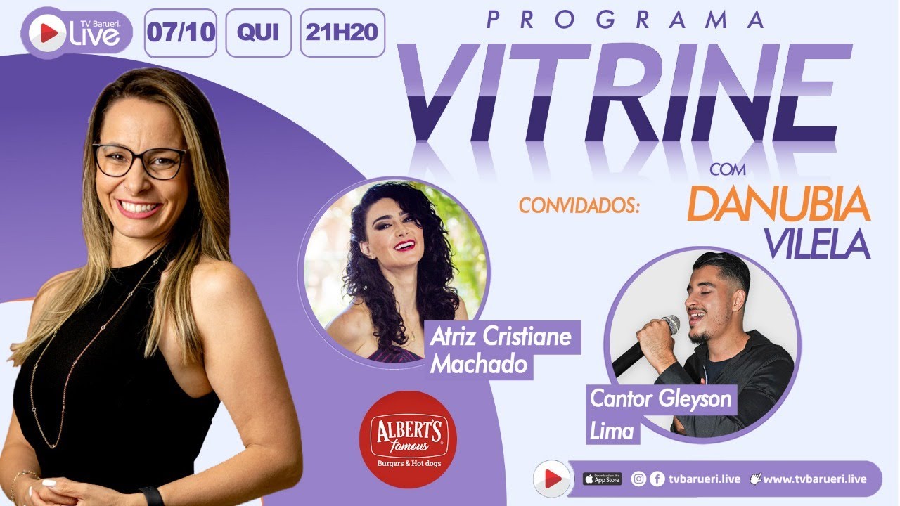 Vitrine Com Danubia Vilela