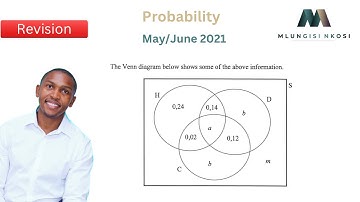 Probability | Question 11 | Mathematics | DBE May/June 2021 | Mlungisi Nkosi