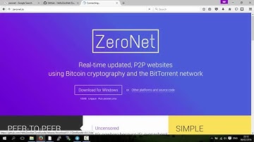 ZeroNet: Decentralized Websites Using The BitTorrent Network (An Overview)