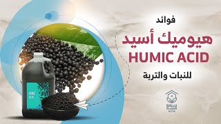 ما هو هيوميك اسيد ؟ فوائد هيوميك اسيد للنبات والتربة HUMIC ACID