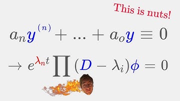 The Mighty D - Solution to n-th Order linear Homogeneous ODE the Bloody Amazing Way!