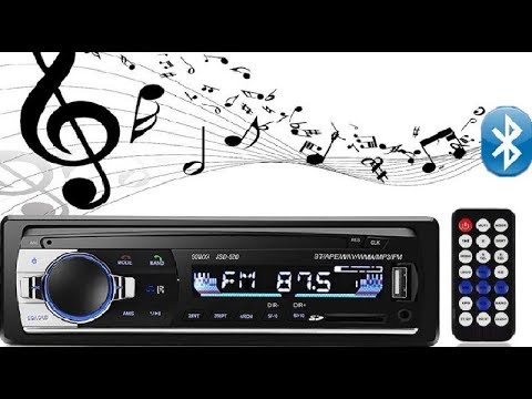 Andven Autoradio Bluetooth, 4×60W Manos Libres Radio Estéreo de