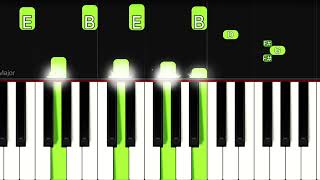 How to play Trouble by Coldplay on piano | Easy Piano Songs