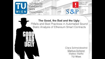 The Good, The Bad and The Ugly - ISoLA 2020