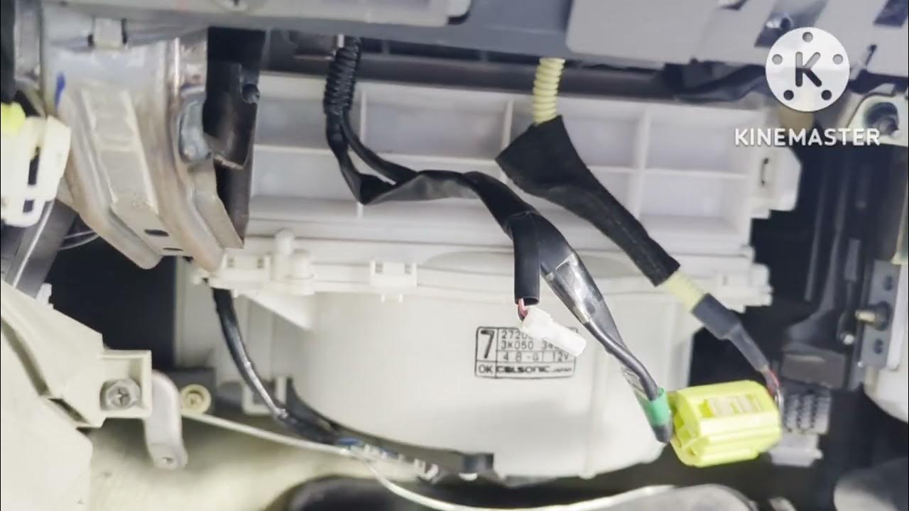 Cabin air filter replacement G35 04 06 YouTube