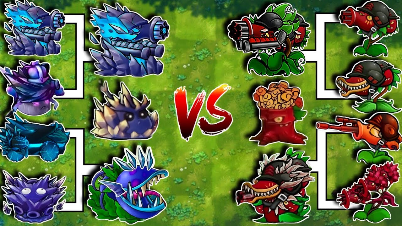 Who is the Best Super Ultimate Plant Obsidian Vs Fire | PvZ Fusion Cup ...