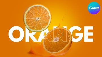 How To Create Hollow Text Effect In Canva | Canva Outline Text Layer Effect 