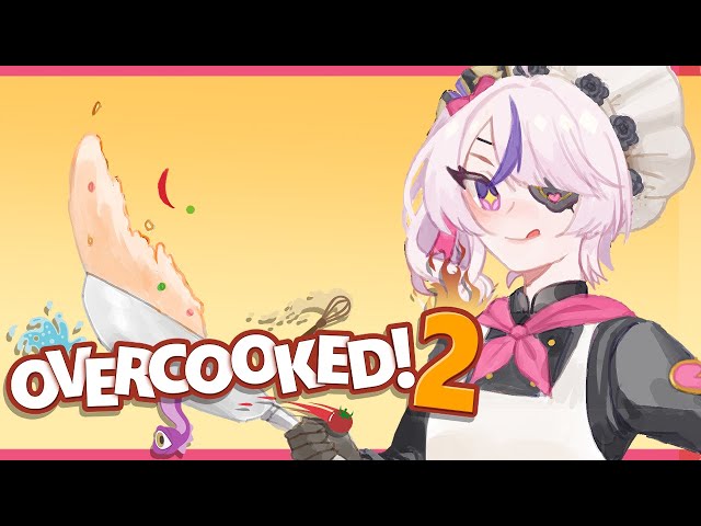 【OVERCOOKED 2】Solo Chaos Kitchen【NIJISANJI EN | Maria Marionette】のサムネイル