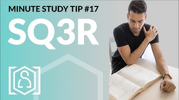 SQ3R: A Technique to Maximize Reading Comprehension - Minute Study Tip 17