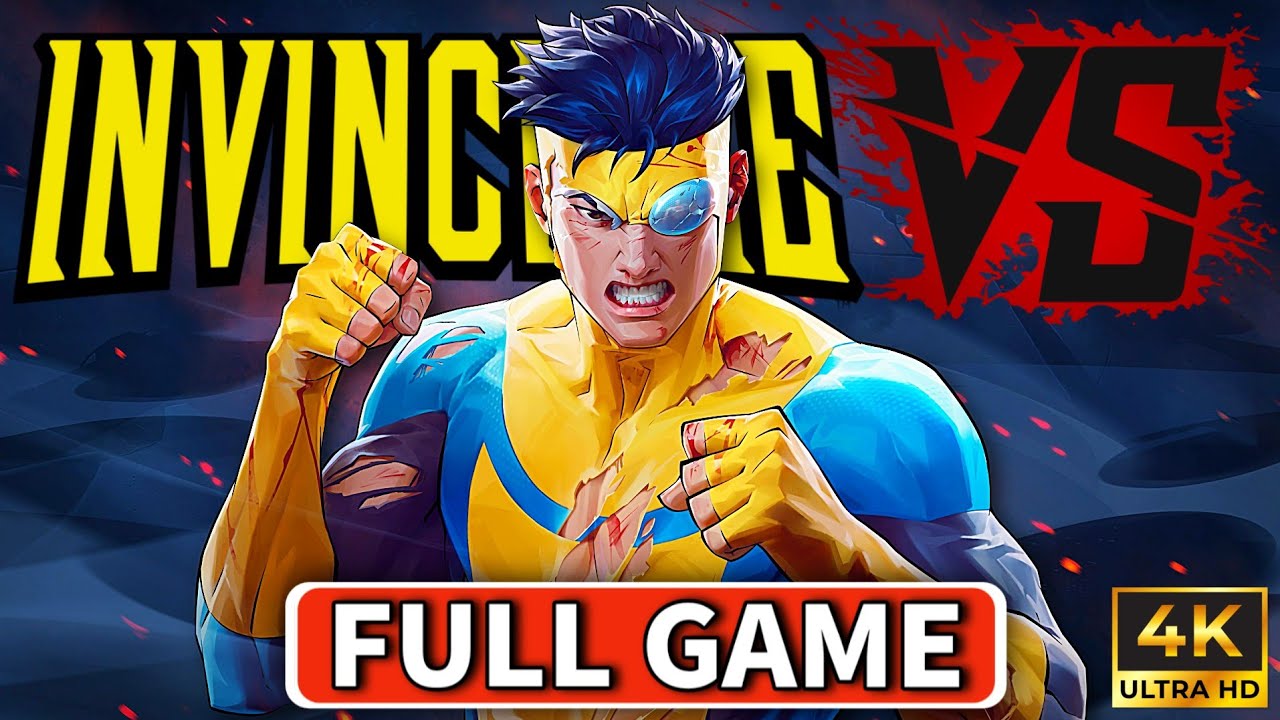 INVINCIBLE VS Gameplay Walkthrough FULL GAME [4K 60FPS] - YouTube