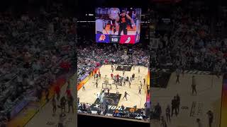 Phoenix Suns put on a concert pre game to NBA Youngboy (Court \& Jumbotron view) *CLASSIC*