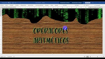 Operadores Aritméticos (Lenguaje C)
