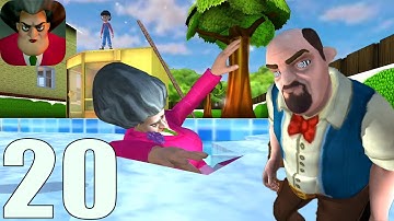 Scary Teacher 3D - Worst Skater Ever -  Gameplay Walkthrough Part 20 (iOS, Android)