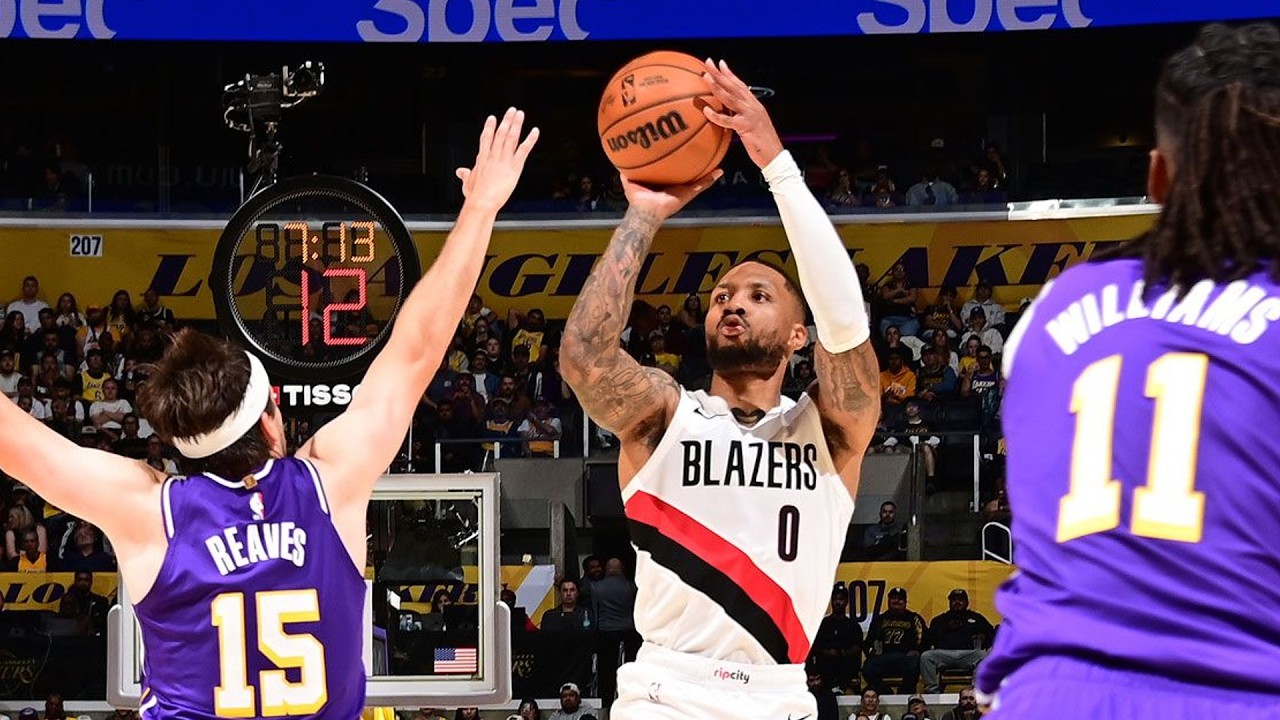 Luka Doncic 41 Pts! Dame Time Returns In Clutch Blazers Give Lakers 1st Loss!