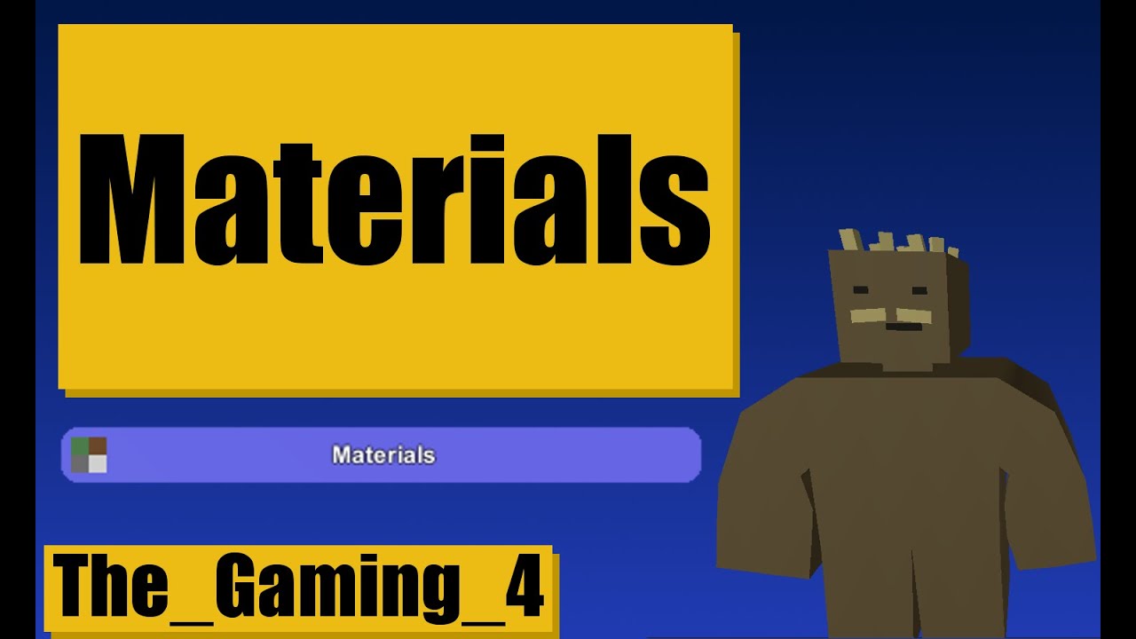 Unturned Tutorial: Map Editor TerrainTools - Materials