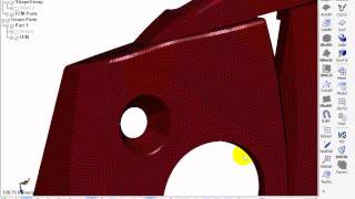 LS-PrePost 產生Tetra Element的方式