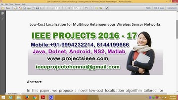 Low Cost Localization for Multihop Heterogeneous Wireless Sensor Networks