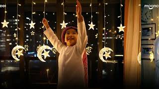 Mooncee Ramadan LED String Lights |  Warm White Decorative Lighting | Ramadan Sale Up to 30% Off UAE