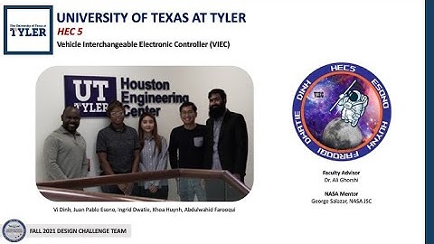 Fall 2021 TSGC Design Challenge: University of Texas at Tyler, HEC 5