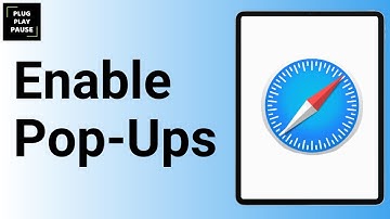 How to allow pop ups in Safari in iPad ?
