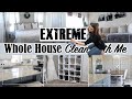 EXTREME WHOLE HOUSE CLEAN WITH ME | ORGANIZE WITH ME 2020 | Til Vacuum Do Us Part