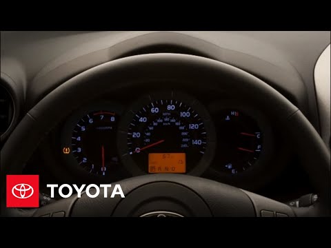 RAV4 How-To: Tire Pressure Monitoring System | 2009 Toyota RAV4 - YouTube