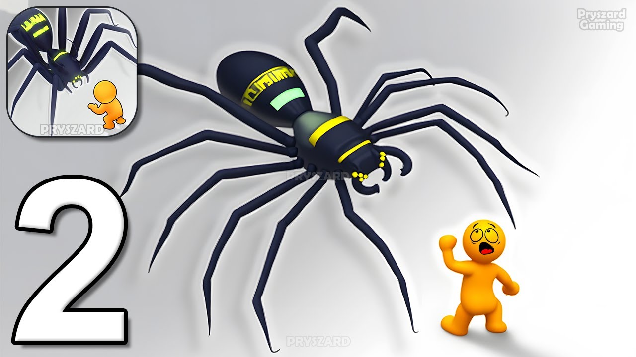 Spider Invasion: RPG Survival - Gameplay Walkthrough Part 2 - Spider Survival Nest (iOS, Android)