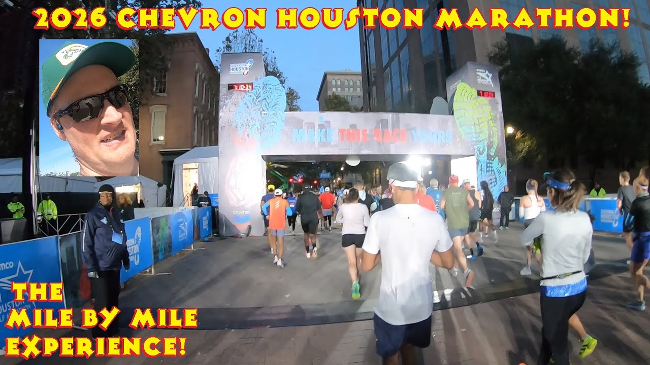 2026 Chevron Houston Marathon - The Mile by Mile Experience! (January 11, 2026)