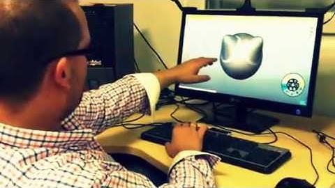 Leopoly - test with Leap Motion