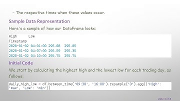 Finding the Minimum Value After Maximum in a Pandas DataFrame