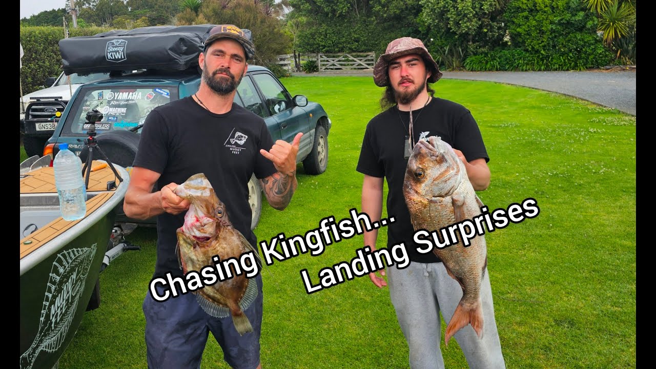 Chasing Kingfish, Landing Surprises! Livebaiting in the North with Quinn and Blu