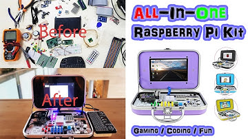 All In One Portable Raspberry Pi Kit - CrowPi