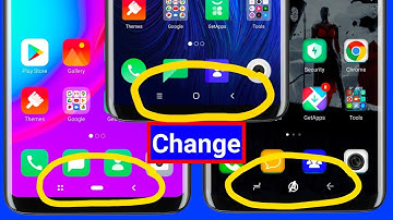 POCO X2 Jaisa Navigation Bar / How To Change Any Android Mirror Button And Back Button