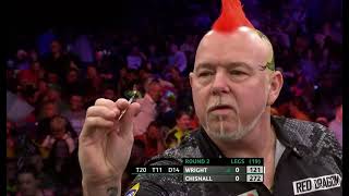 Peter Wright Goes For Bizarre Route On 121 Checkout At Masters 2023