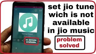 How to set jio caller tune which is not available in music where are
some songs for tunes doston jiomusic app se sim number free me...