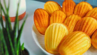 Easy Condensed Milk Madeleines Recipe | 簡易煉奶瑪德蓮 | Recette facile de madeleines au lait concentré