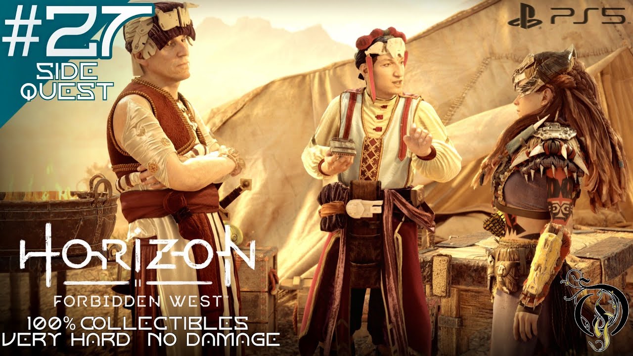 【Horizon Forbidden West】#27 - Side Quest 沈んだ希望（100% Collectibles Very Hard No Damage）