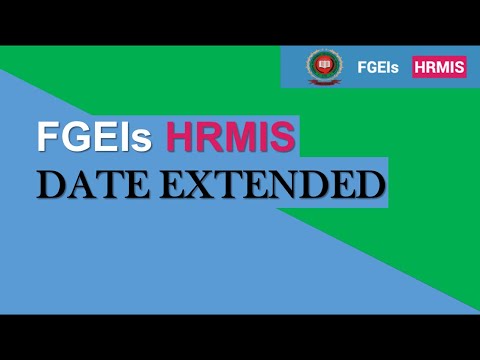 FGEIs HRMIS DATE EXTENDED