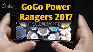 Gogo Power Rangers 2017  Real Drum Cover