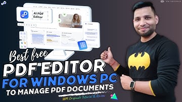 Best Free PDF Editor for Windows 10/11 in 2025 | Our Top Pick & Review - Tenorshare PDNob