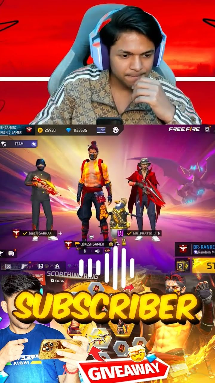 Gifting My Subscribers 40,000 Diamonds ? Garena Free Fire #shorts #freefirelive #freefireindia