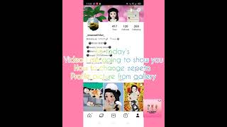 How to add profile picture from gallery in zepeto🐻🤍✌️ screenshot 4