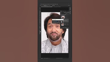 Add Realistic beard in Photoshop #photoshop #learn #tiktok #Tips #PhotoshopTips #PhotoshopTutorial