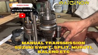 Manual Transmisi Suzuki Split, Swift, Muruti, Belino dll Assembly