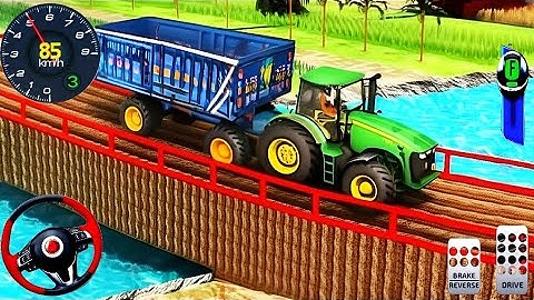 Real Tractor Pulling Simulator 3D - Best Tractor Driving Simulator Gameplay (Android /iOS)- 01