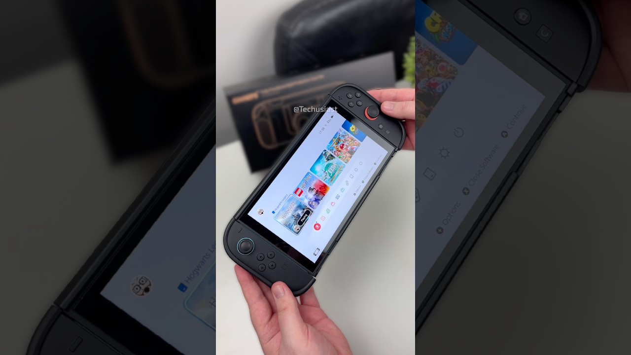 COOWPS P2 Split Case for Nintendo Switch 2 Unboxing & Demonstration